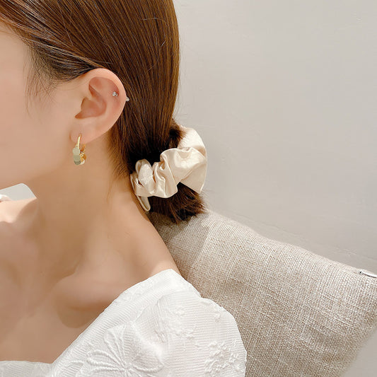 Elnaigh™ Mini Golden Wafer Earrings